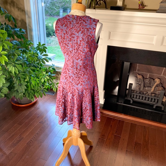 NWT - TOMMY HILFIGER Lace Fit and Flare Dress - Picture 5 of 14